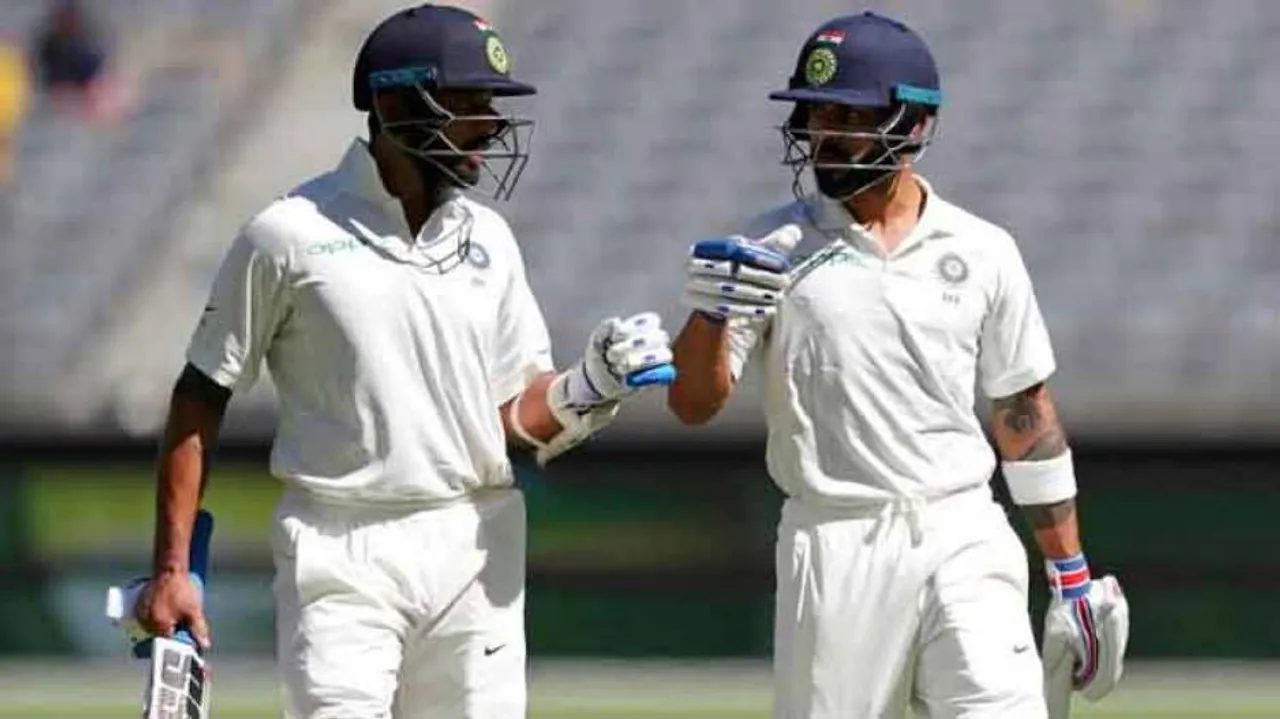 2nd Test: India 15/2 at tea, need 272 runs more to win vs Australia