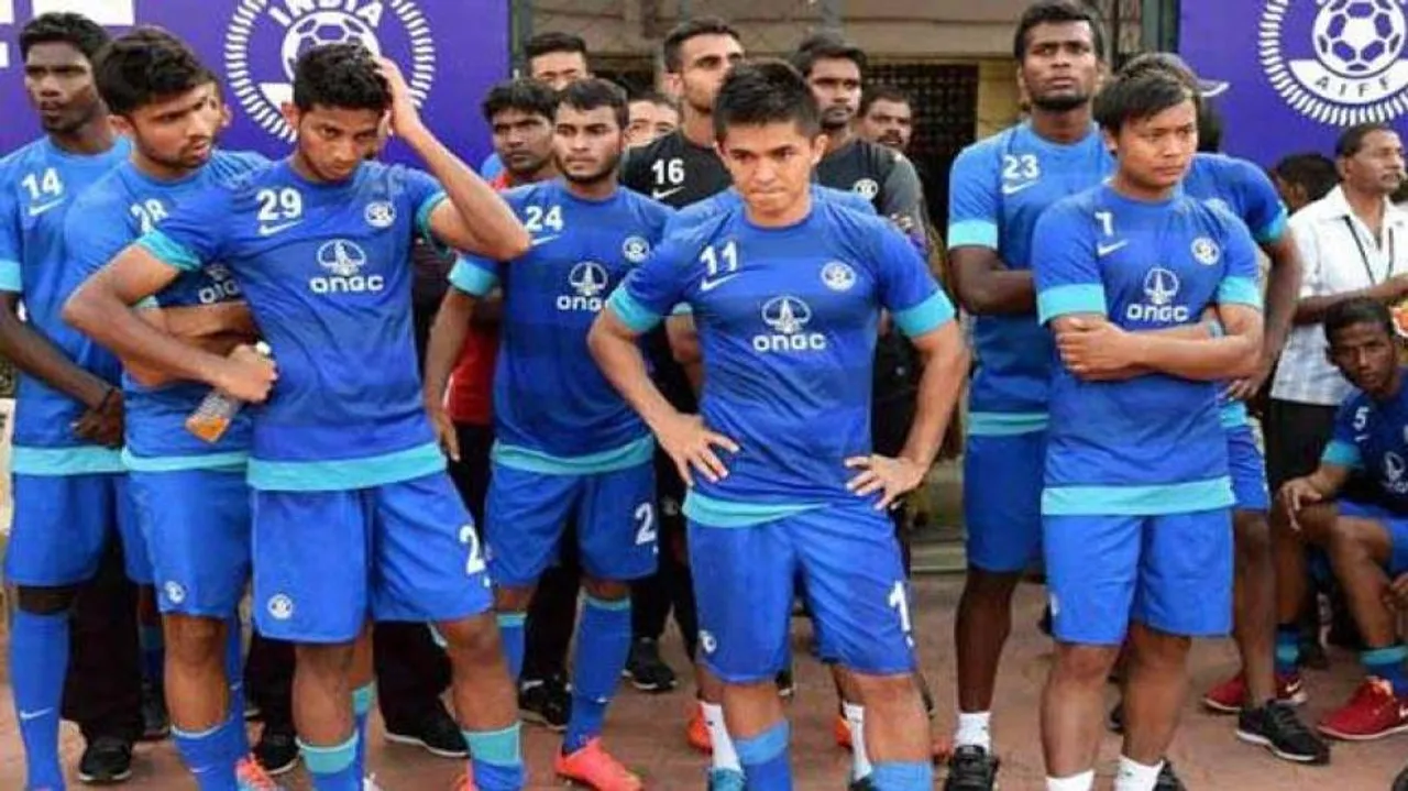 India drops 10 places in FIFA rankings