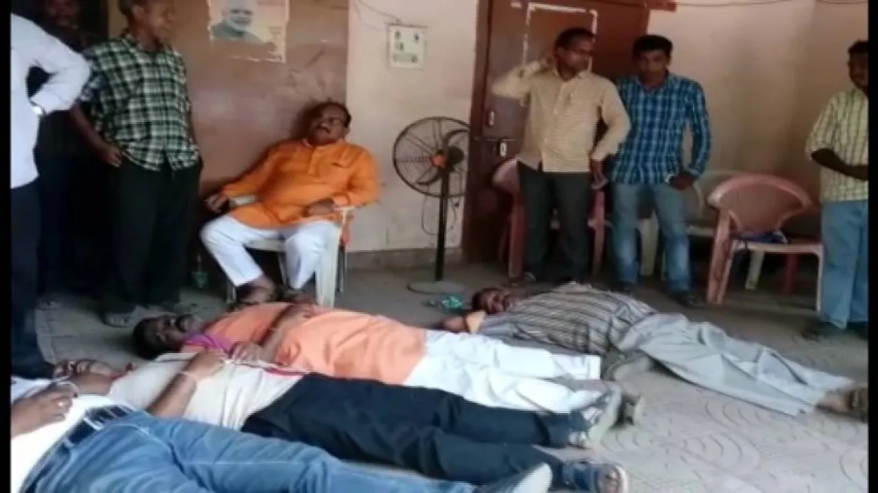 BJP's Jaynarayan Mishra arrested in Sambalpur