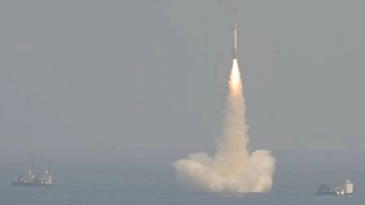 India tests submarine-launched ballistic missile