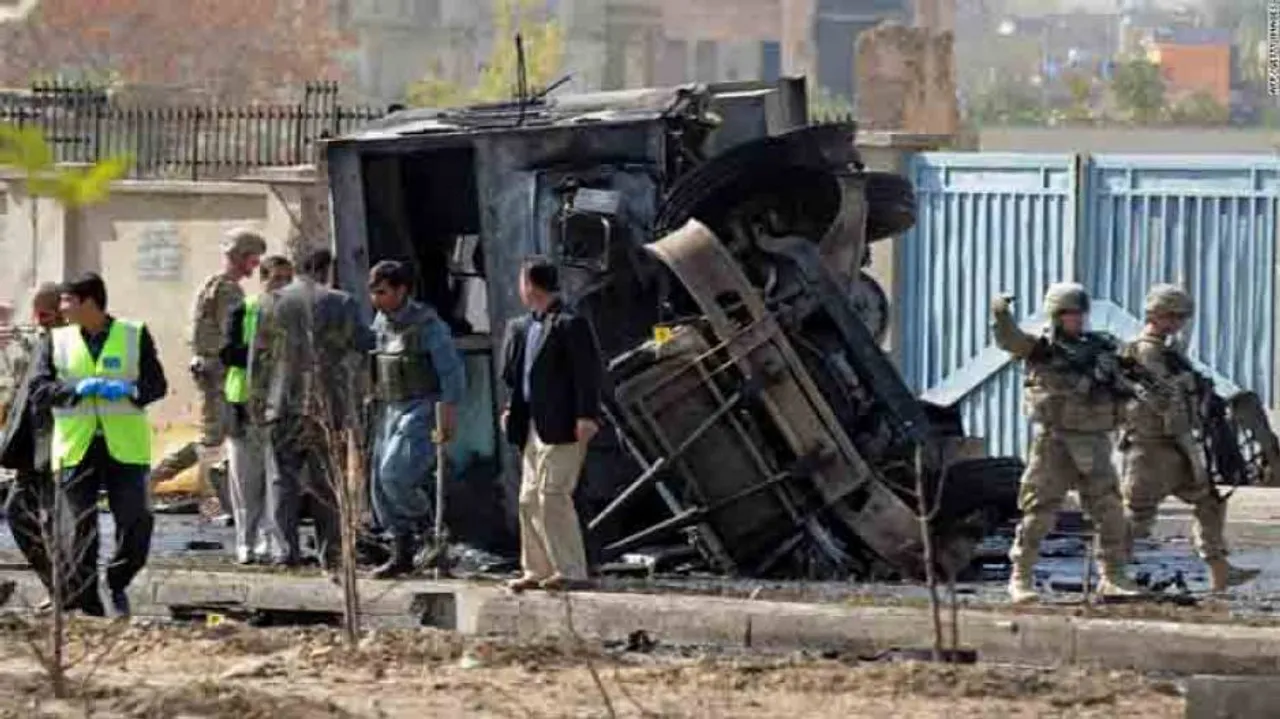 Several dead in Kabul suicide attack