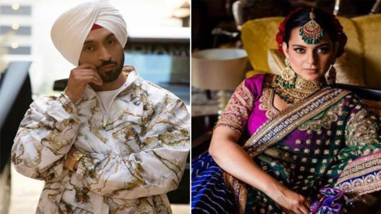 Diljit Dosanjh And Kangana Ranaut Get Into Virtual War Of Words, Latter Calls Him ‘Karan Ka Paltu’