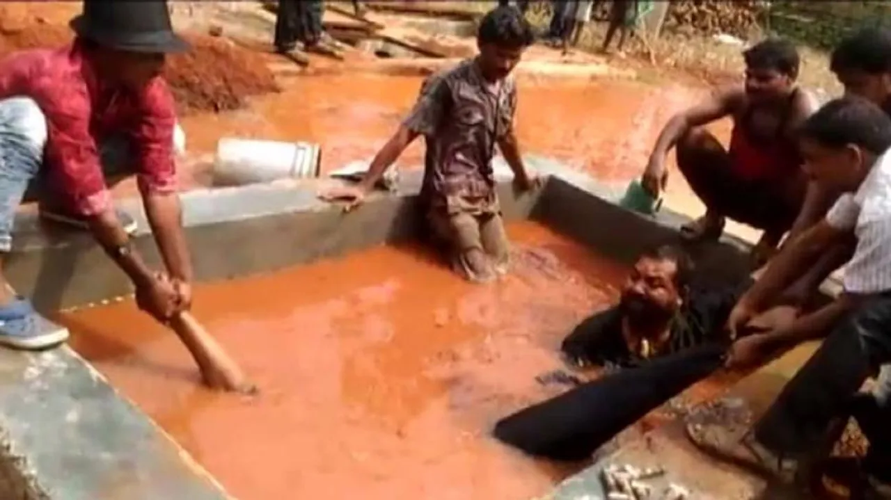 Worker dies after drowning in water chamber