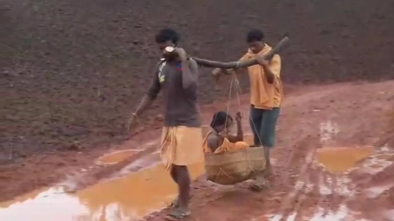 Lack of road connectivity adds to woes of expectant mothers in far flung villages