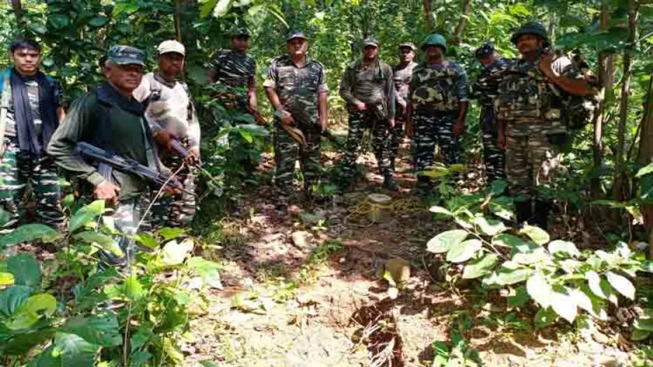 Jawans Diffuse Landmine Planted By Maoists In Odisha