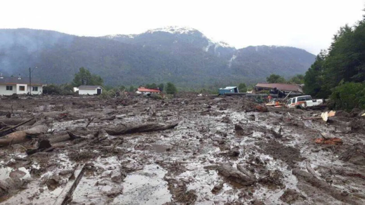 At least two dead, eight missing in Chile landslide