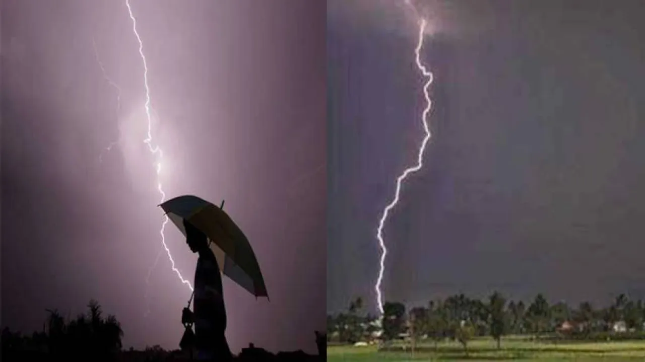 Thunderstorm warning for 20 Odisha places till 7 PM!