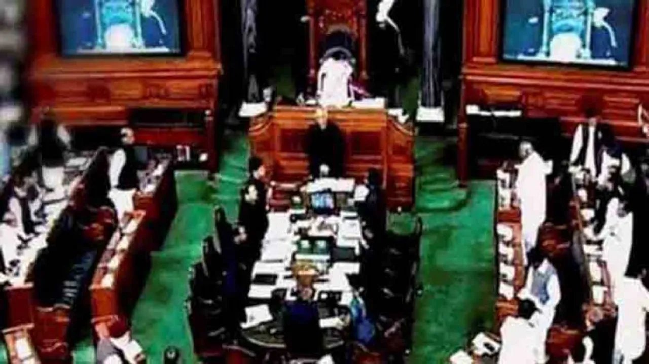 LS adjourned for the day amid opposition protests