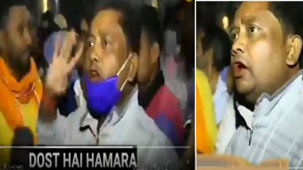Hilarious Video Of Man Putting His Mask On Friend’s Face Goes Viral #Watch