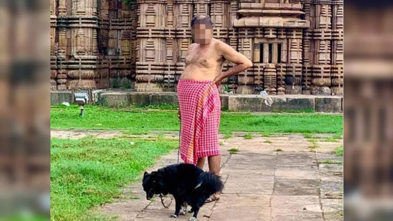 Bhubaneswar:  Man Booked For Walking His Dog In Premises Of Ancient Temple