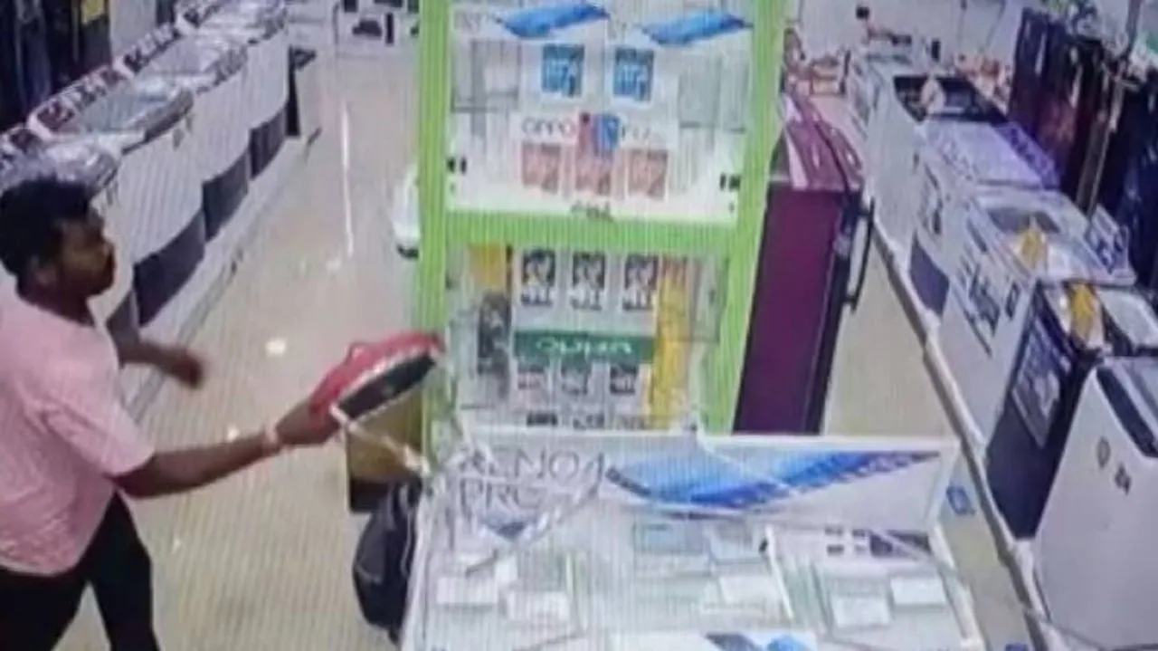 Watch: Woman, Sons Ransack Shop Over Extortion In Cuttack