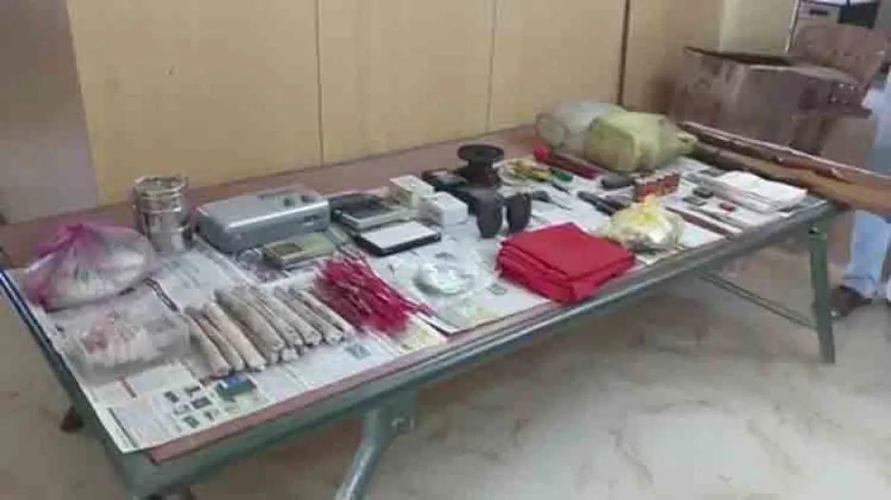 Maoist camp busted in Nuapada forest