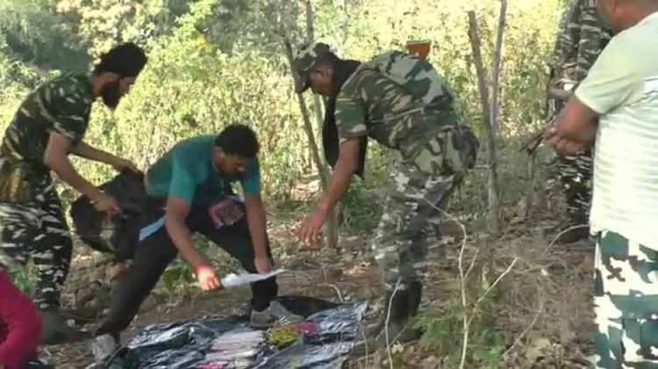 Maoist camp busted in Rayagada; detonators, explosives seized