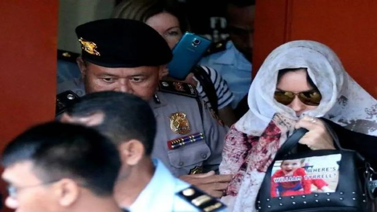 Australian 'marijuana queen' returns from Bali after 13 years