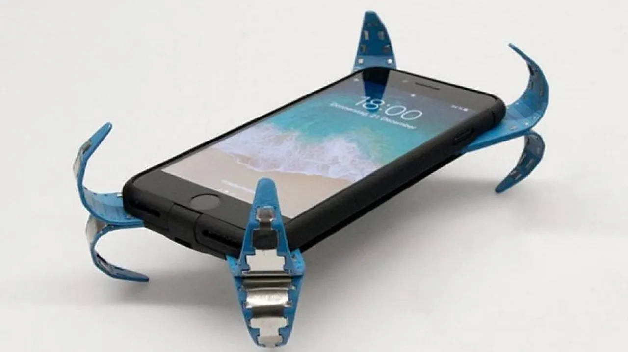 A mobile case that acts like an airbag and protects your phone