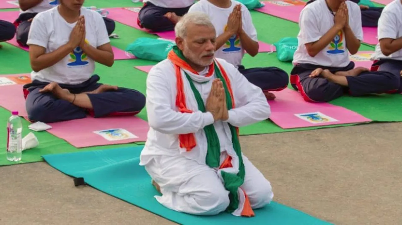 India gears up for Yoga Day tomorrow