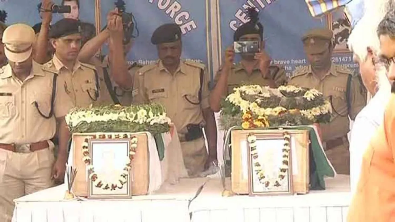 Pulwama Attack: Wrapped in Tricolour, mortal remains of martyred Odia jawans reach home