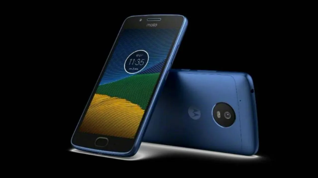 Now, Moto G5S in 'midnight blue' colour