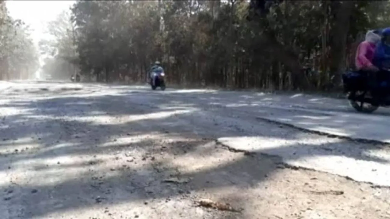 Poor Condition Of State Highway Irks Locals In Nabarangpur