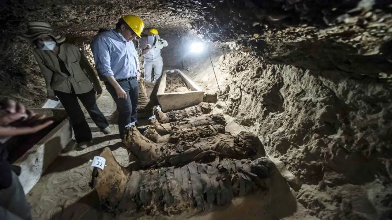 Egypt discovers new necropolis containing dozens of mummies