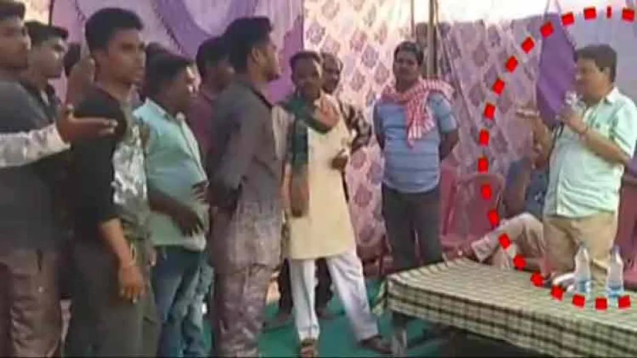 BJD minister Niranjan Pujari opposed, video goes viral