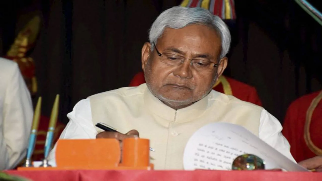 Nitish Kumar sworn in as Bihar CM