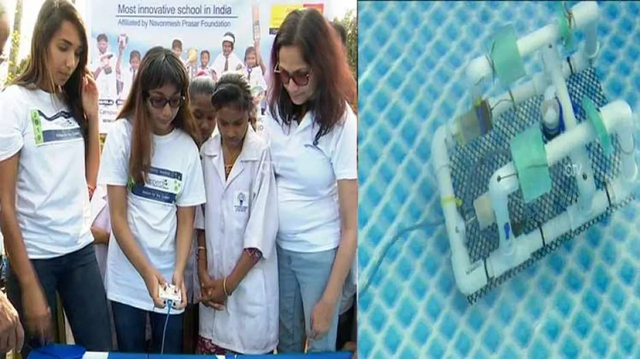 Odisha Girl Develops Underwater Robot To Fight Water Pollution