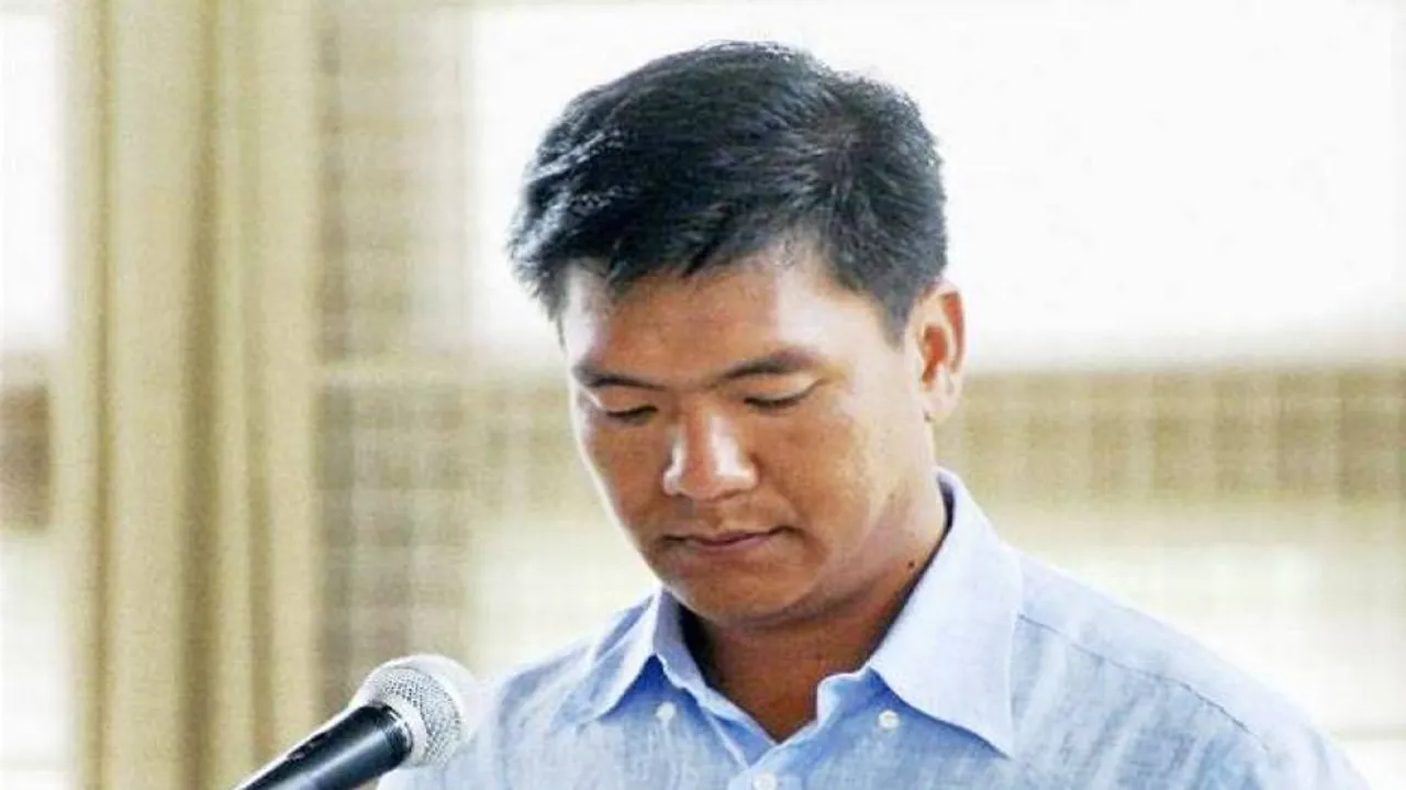 Pema Khandu sworn in as new Arunachal CM