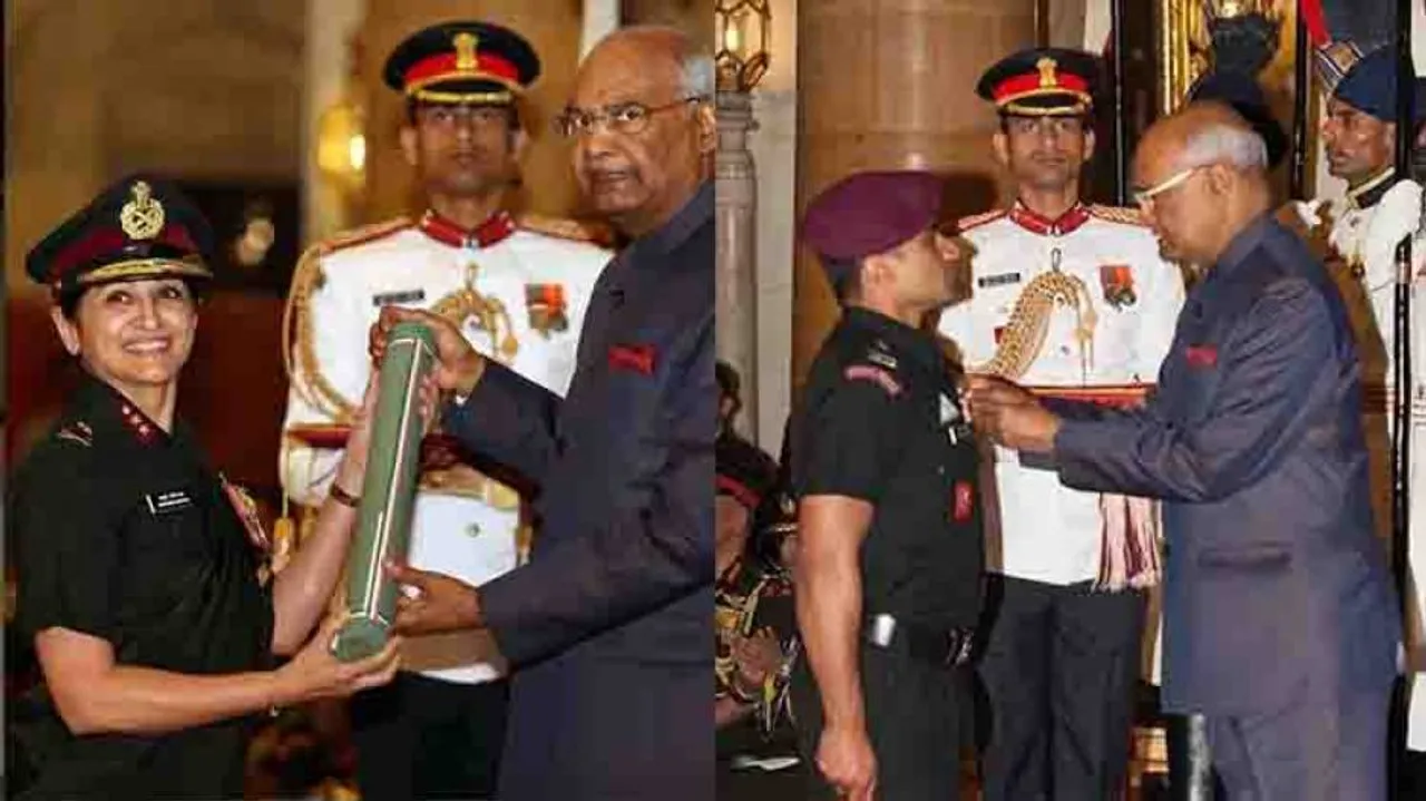 President confers gallantry awards to armed forces