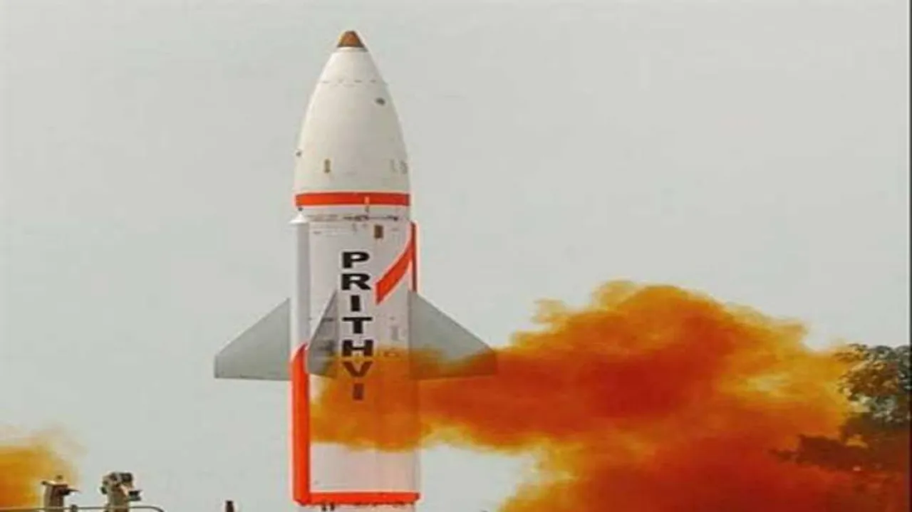 Nuclear-Capable Missile Prithvi II Successfully Test-Fired