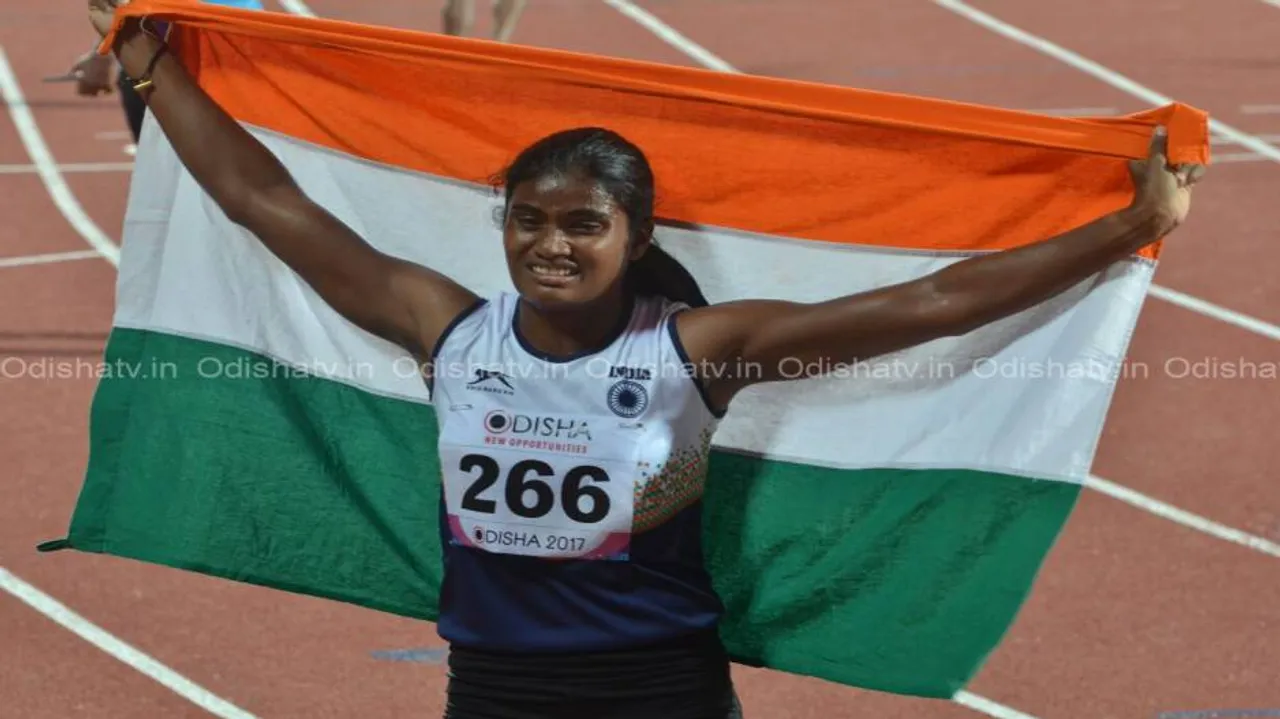 Odisha's Purnima clinches gold, Jauna claims silver at Inter State National Athletics Championships