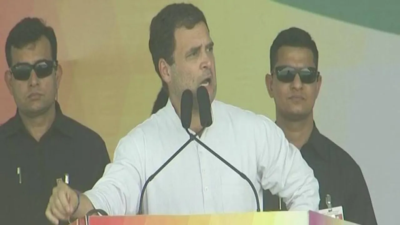 Elections 2019: Rahul Gandhi targets BJD over chit fund and mining scam