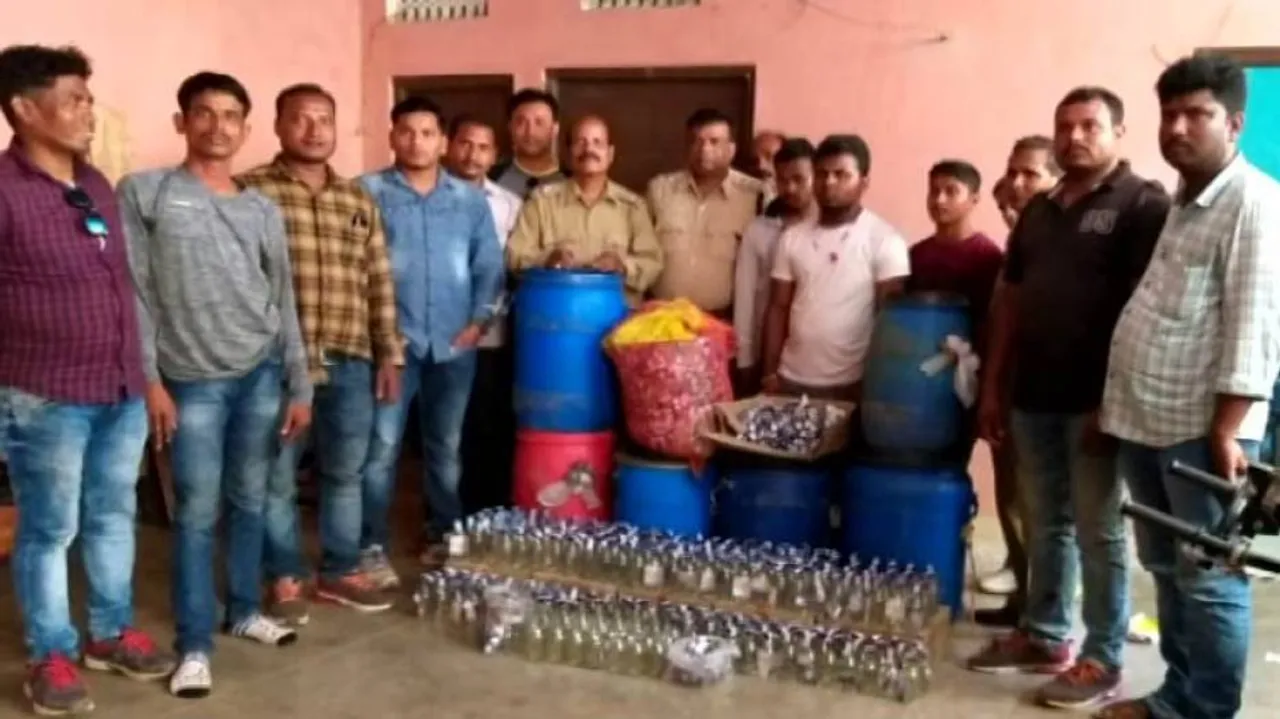 Duplicate liquor factory running inside ashram busted in Bhubaneswar