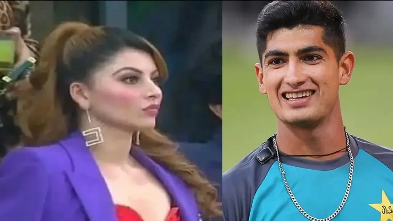 Urvashi Rautela and Naseem Shah