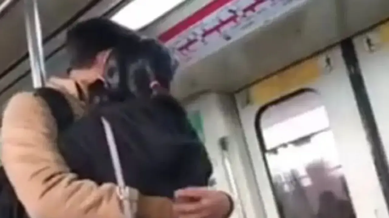 Couple kissing inside Delhi Metro sparks debates on internet over public display of affection
