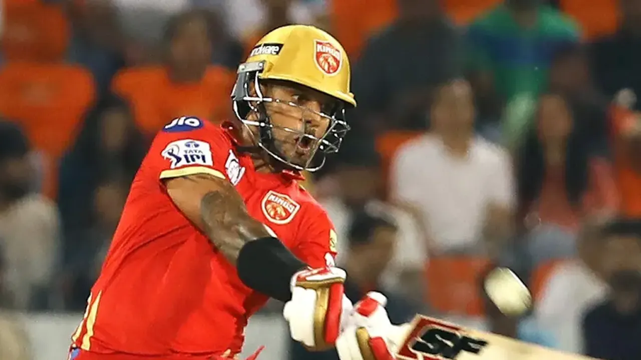 IPL 2023: Dhawan hits 99 not out but Markande's 4-15 restrict PBKS to 143/9