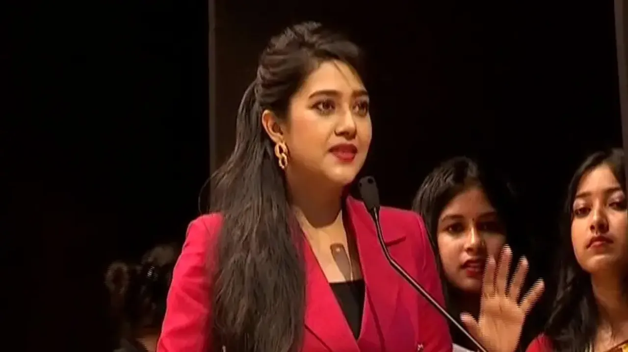 Actress Varsha Priyadarshini At RD Women's University