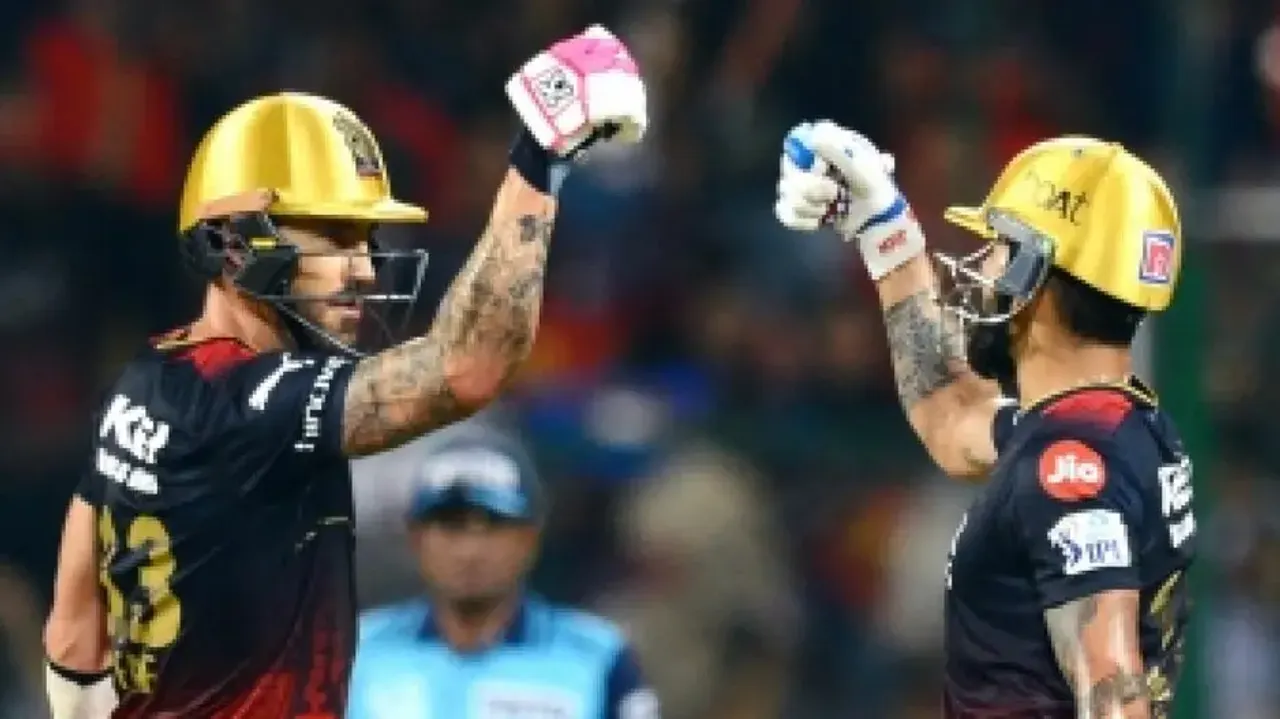 IPL 2023: Kohli, Du Plessis, Maxwell slam fifties; power RCB to 212/2 against LSG