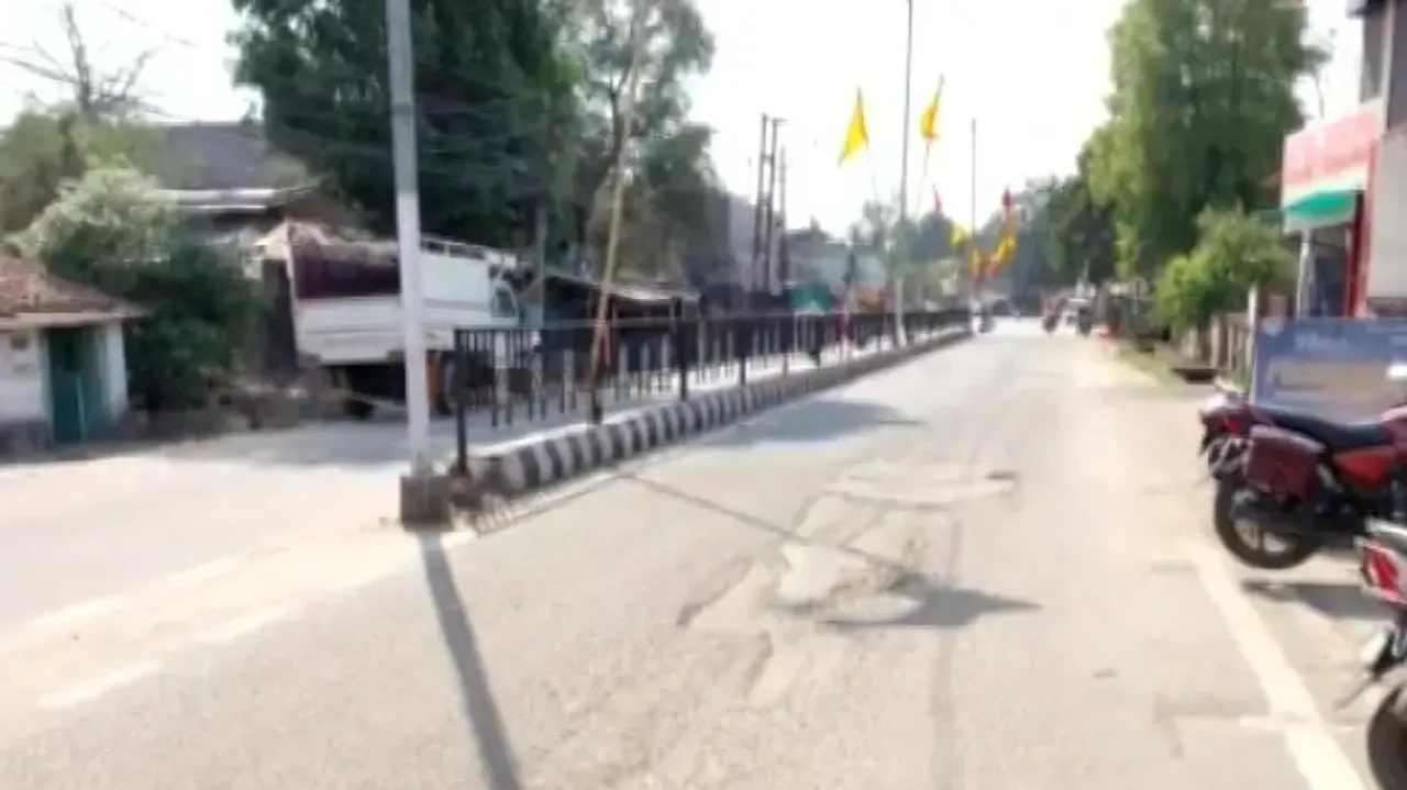 An Empty Street In Jharsuguda