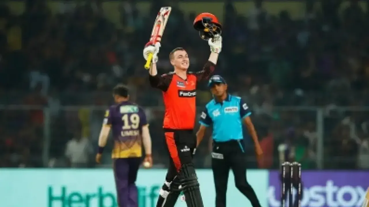 IPL 2023: Harry Brook's maiden century, Markram's fifty power SRH to 228/4 against KKR