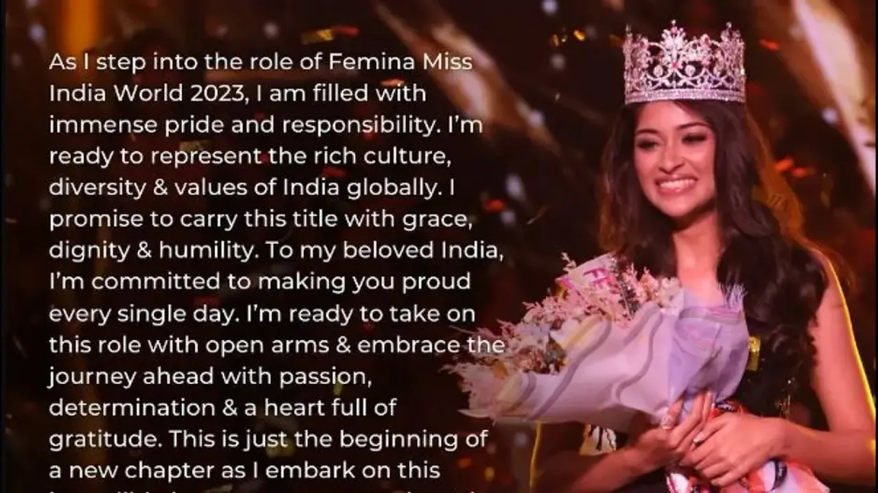 Interesting facts about Nandini Gupta, 19-year-old Femina Miss India World 2023
