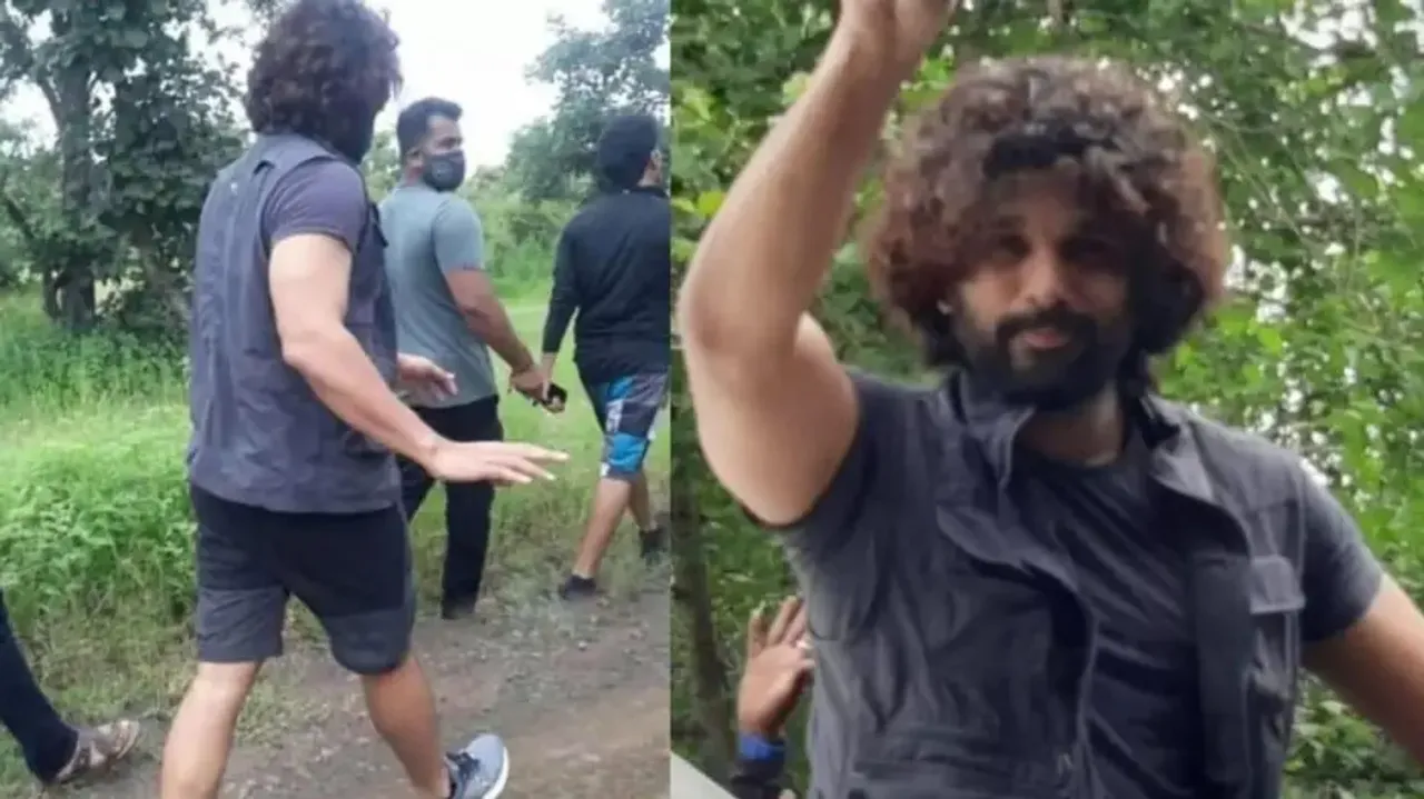 Allu Arjun lands in Odisha’s Malkangiri, spotted shooting for Pushpa 2