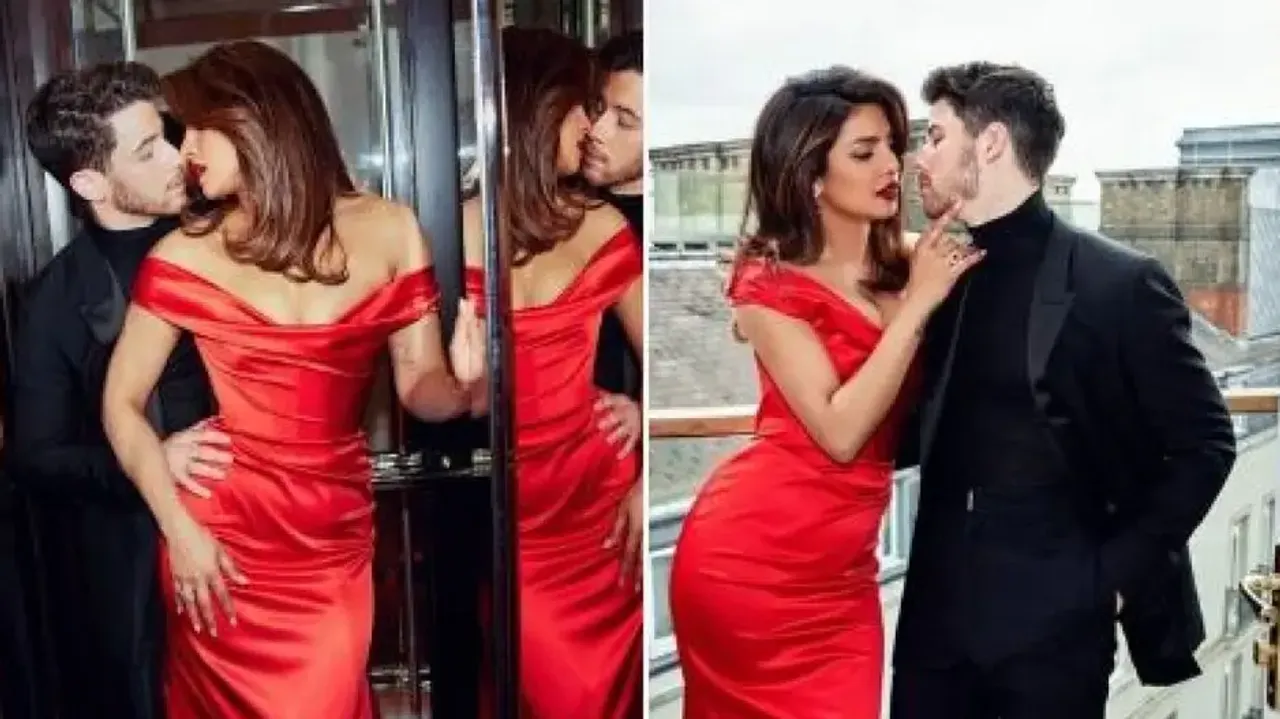 Priyanka Chopra, Nick Jonas get romantic in London during Citadel premiere – Check Hot Pics