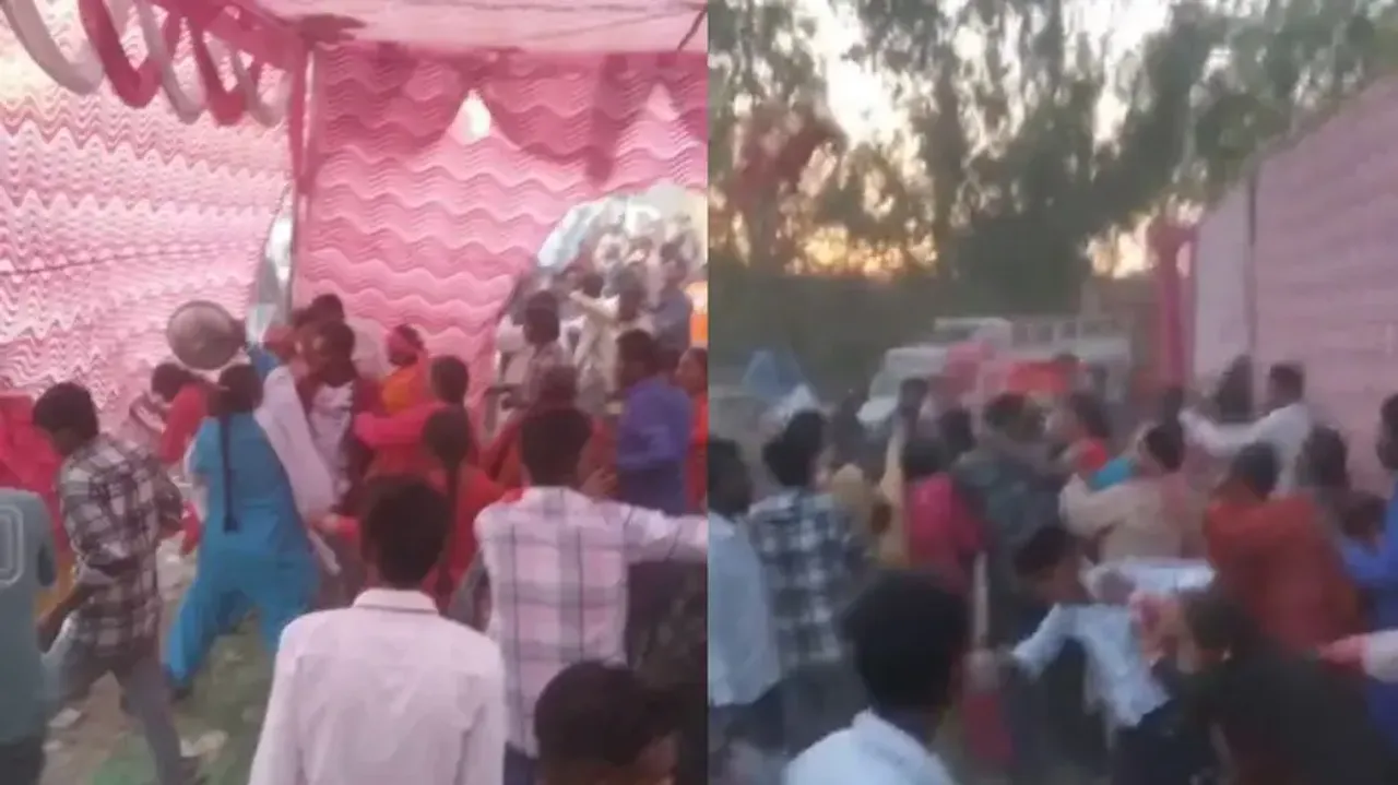 Wedding venue turns into battlefield over dowry demand