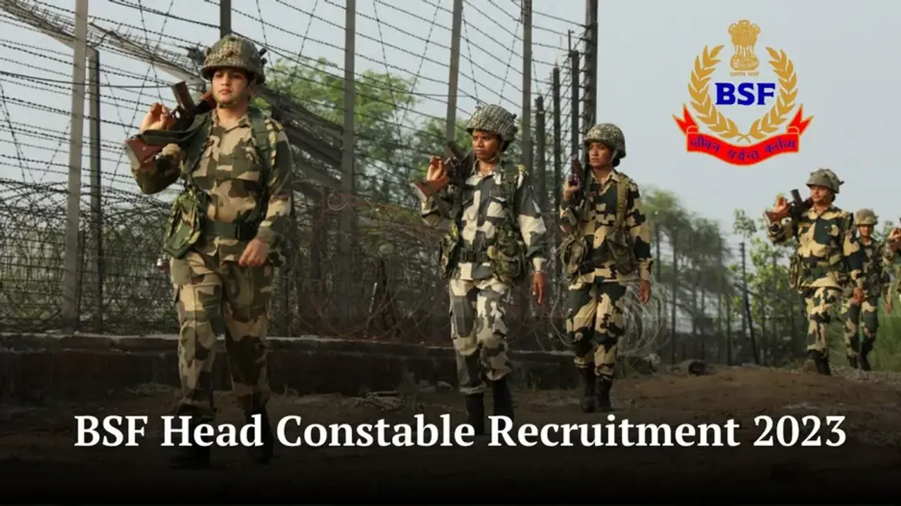 BSF Head Constable Recruitment 2023: Big opportunity for class 10 pass out candidates, check details