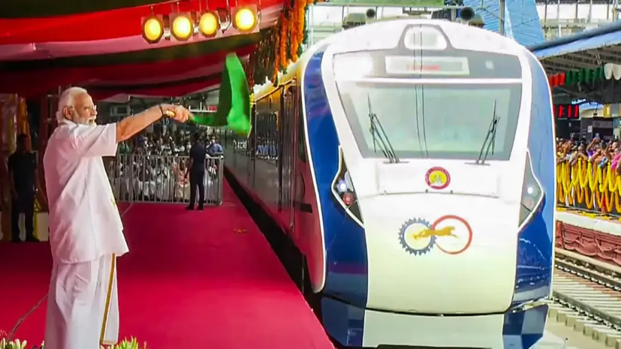 PM Modi flags off Vande Bharat train in Kerala 