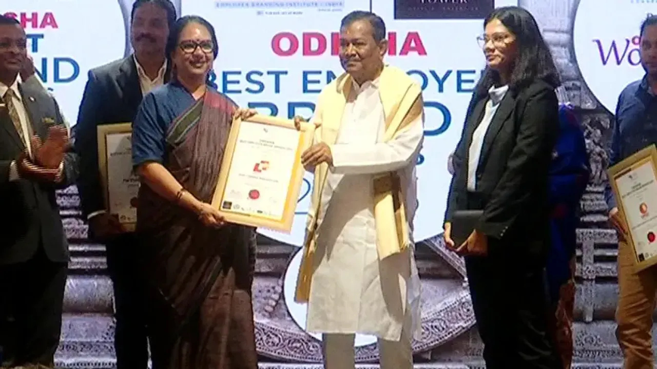 Odisha Best Employer Brand Award to OTV