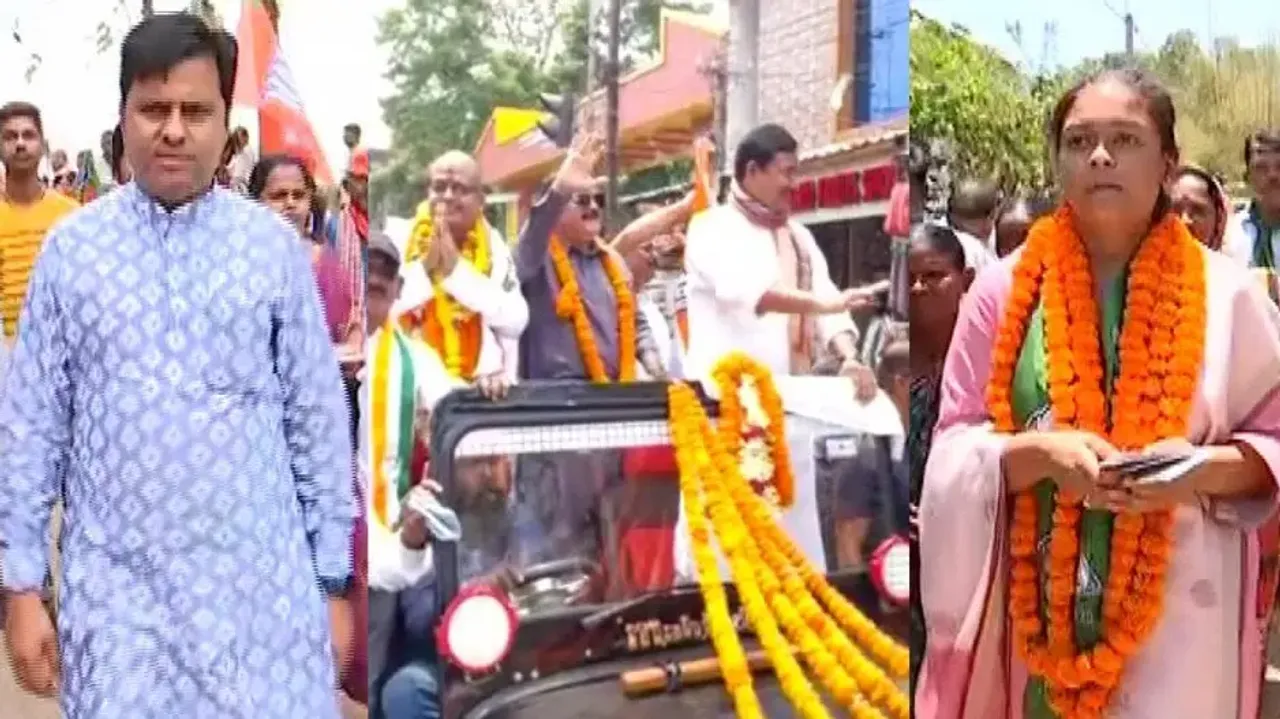 Jharsuguda bypoll: BJP, BJD & Congress set eyes on tribal and Agharia votes 