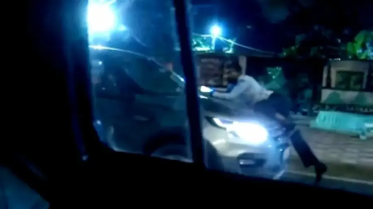 Man dragged on car's bonnet for 2-3 kms in Delhi