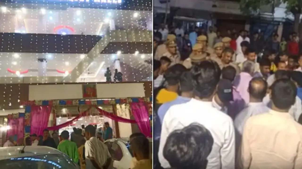 High-voltage drama after woman reaches wedding venue to stop husband’s second marriage